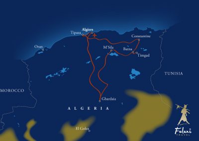 Route Map - Algeria’s World Heritage